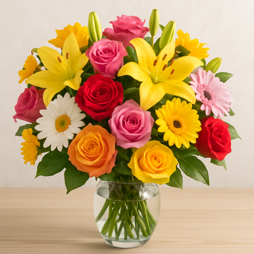 Bouquet of mixed flowers