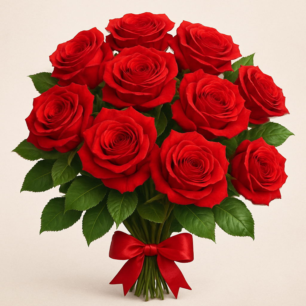 Bouquet di rose rosse